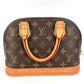 LOUIS VUITTON M53152 モノグラム アルマBB 斜め掛け 2WAYバッグ ハンドバッグ ショルダーバッグ モノグラムキャンバス レディース ブラウン
