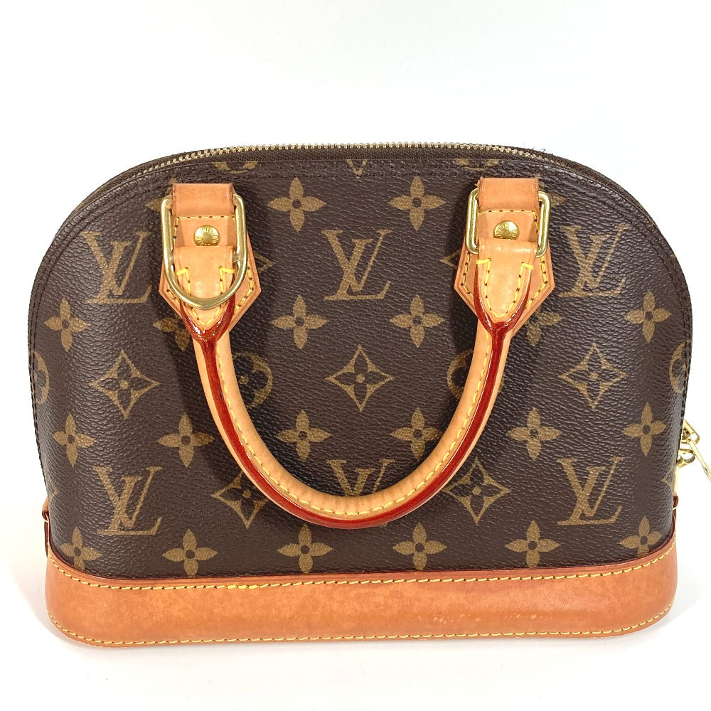 LOUIS VUITTON M53152 モノグラム アルマBB 斜め掛け 2WAYバッグ ハンドバッグ ショルダーバッグ モノグラムキャンバス レディース ブラウン