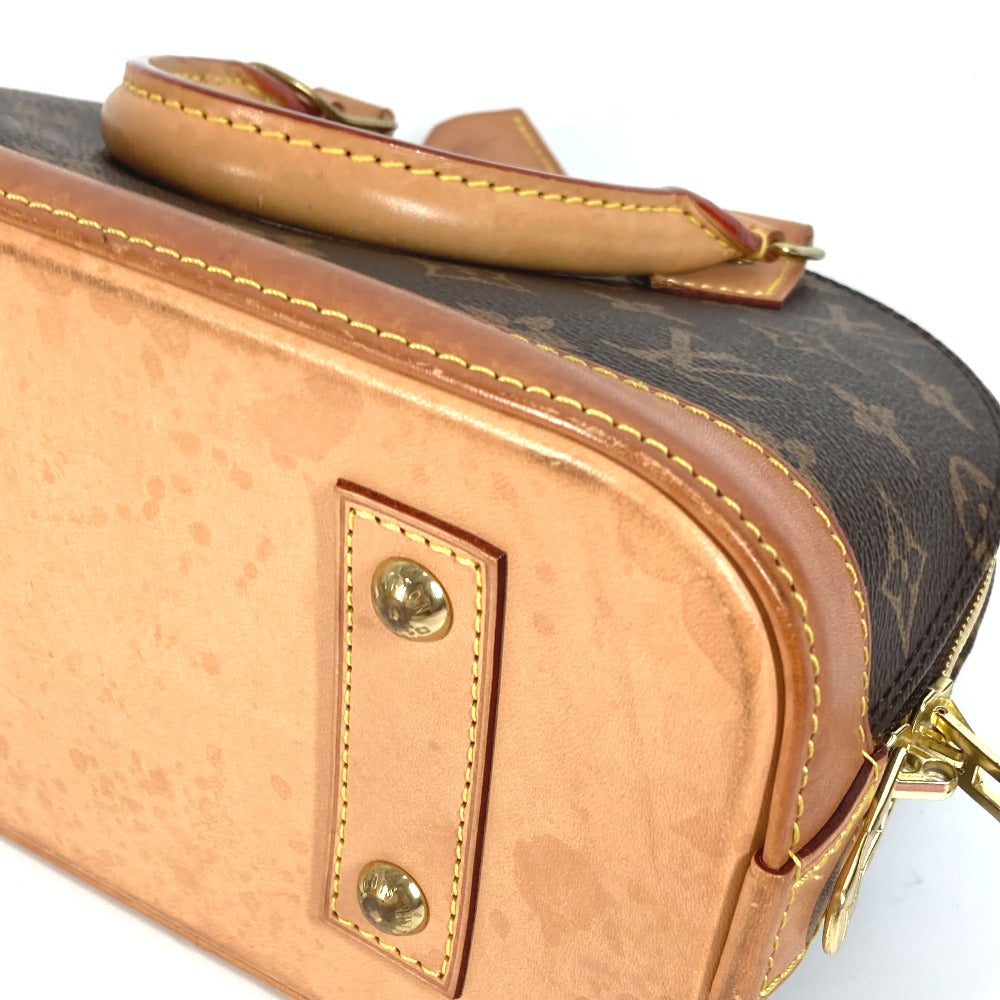 LOUIS VUITTON M53152 モノグラム アルマBB 斜め掛け 2WAYバッグ ハンドバッグ ショルダーバッグ モノグラムキャンバス レディース ブラウン