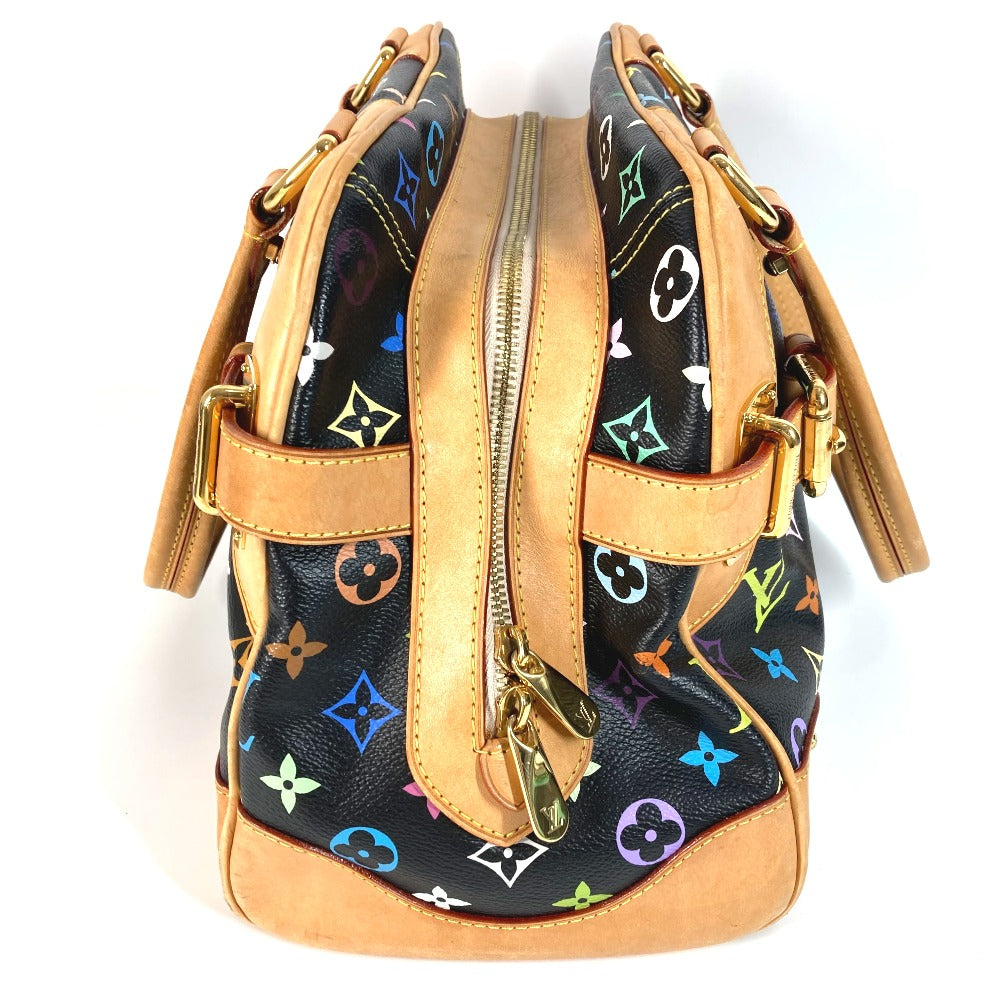 LOUIS VUITTON M40194 モノグラムマルチカラー クラウディア 肩掛け ボストンバッグ ハンドバッグ カバン ショルダーバッグ モノグラムマルチカラーキャンバス レディース ノワール ブラック