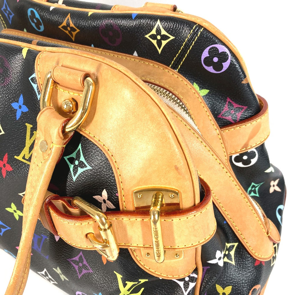 LOUIS VUITTON M40194 モノグラムマルチカラー クラウディア 肩掛け ボストンバッグ ハンドバッグ カバン ショルダーバッグ モノグラムマルチカラーキャンバス レディース ノワール ブラック