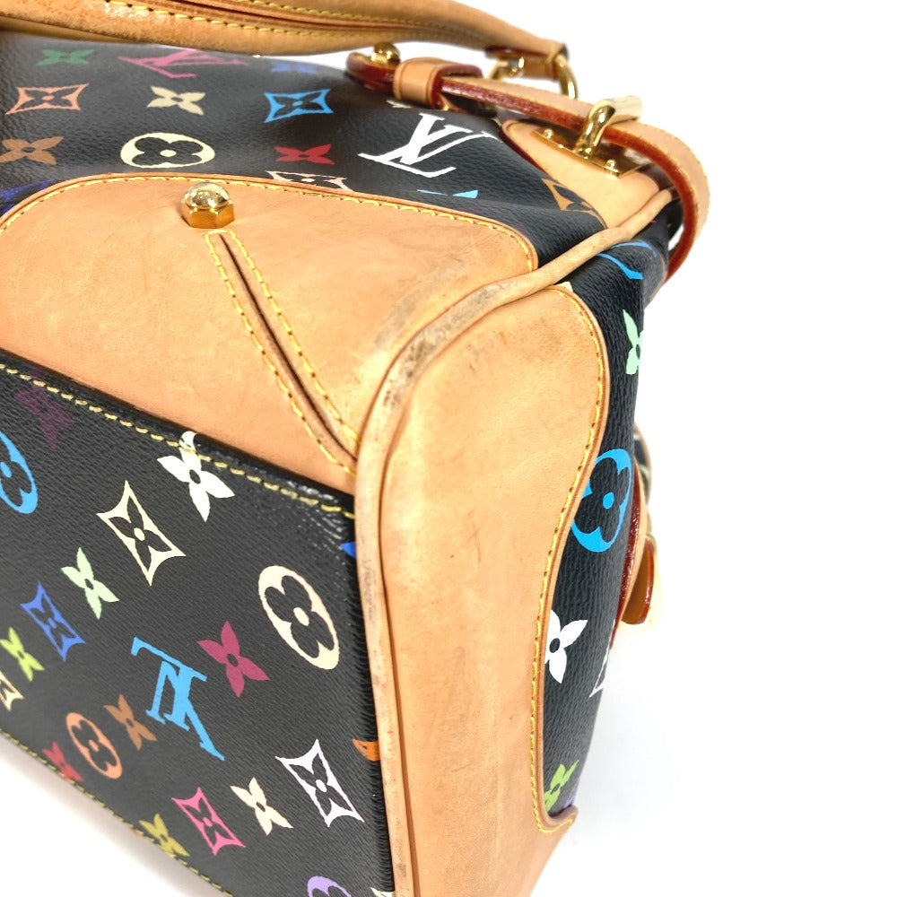LOUIS VUITTON M40194 モノグラムマルチカラー クラウディア 肩掛け ボストンバッグ ハンドバッグ カバン ショルダーバッグ モノグラムマルチカラーキャンバス レディース ノワール ブラック