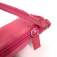 PRADA MV633 トライアングルロゴ 三角ロゴ プレート カバン 肩掛け ハンドバッグ アクセサリーポーチ ショルダーバッグ ナイロン レディース ピンク
