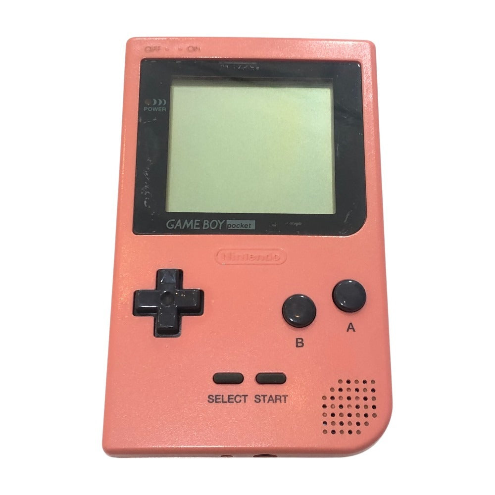 Nintendo MGB-001 Nintendo Game Boy Pocket Game console, main unit, hobby, GBP game machine Plastic pink Used
