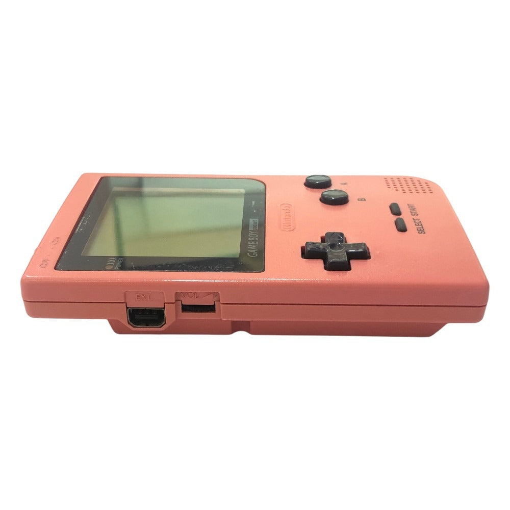 Nintendo MGB-001 Nintendo Game Boy Pocket Game console, main unit, hobby, GBP game machine Plastic pink Used