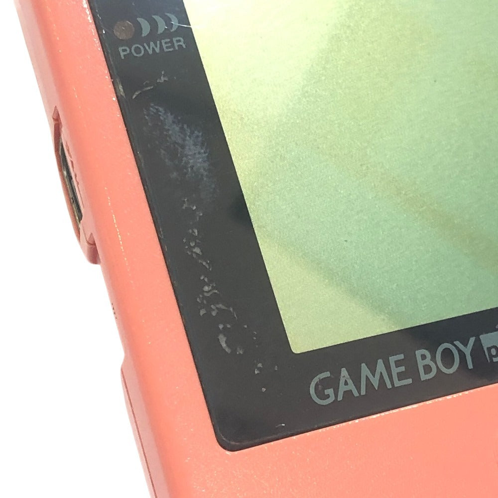 Nintendo MGB-001 Nintendo Game Boy Pocket Game console, main unit, hobby, GBP game machine Plastic pink Used