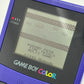 Nintendo CGB-001 Nintendo GAMEBOY COLOR Game console, home unit, hobby, retro game, GBC game machine Plastic purple Used