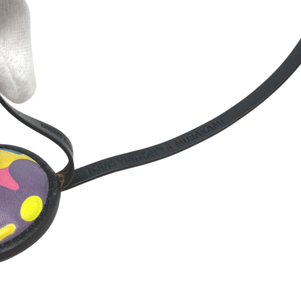 LOUIS VUITTON M02440 LV × TM Takashi Murakami Collaboration Bag Charm - Super Flat Panda Strap Key Holder Bag Charm MonogramCanvas Multicolore Used