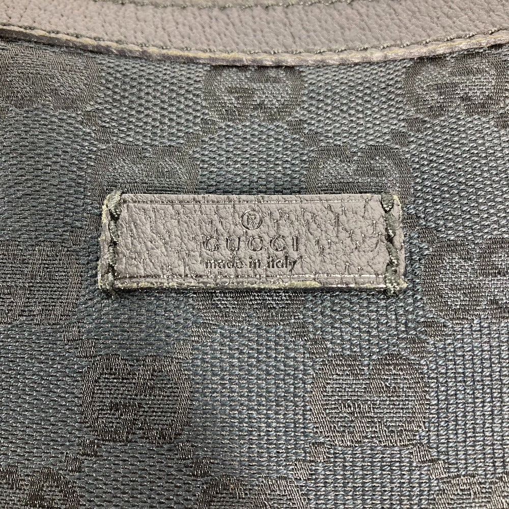 GUCCI GGキャンバス カバン ショルダーバッグ GGキャンバス/レザー レディース ブラック