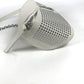 FURLA Studded Isola Chain Waist Bag/Body Bag in Leather, Women's, White with Silver Hardware