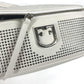 FURLA Studded Isola Chain Waist Bag/Body Bag in Leather, Women's, White with Silver Hardware