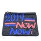 BALENCIAGA 535334 Graffiti Paint Explorer Clutch Bag, Men's/Women's, Unisex Leather, Black/Black/Multicolor