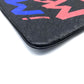 BALENCIAGA 535334 Graffiti Paint Explorer Clutch Bag, Men's/Women's, Unisex Leather, Black/Black/Multicolor