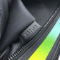 LOUIS VUITTON M30347 Taiga Pochette A4 Chain Clutch Bag in Taiga Leather, Men's, Noir x Rainbow