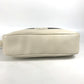 GUCCI 523589 ロゴプリント カバン メッセンジャーバッグ ショルダーバッグ レザー レディース ホワイト