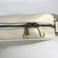 GUCCI 523589 ロゴプリント カバン メッセンジャーバッグ ショルダーバッグ レザー レディース ホワイト