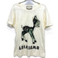 GUCCI 492347 ANIMISMO Bambi Print Apparel Top, Short Sleeve Cotton T-Shirt, Men's, Ivory