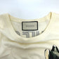 GUCCI 492347 ANIMISMO Bambi Print Apparel Top, Short Sleeve Cotton T-Shirt, Men's, Ivory