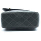 CHANEL CC Coco Mark Matelasse Fringe Single Chain Shoulder Bag in Lambskin, Gray