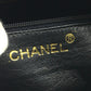 CHANEL CC Coco Mark Matelasse Fringe Single Chain Shoulder Bag in Lambskin, Gray