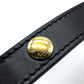 LOUIS VUITTON M55821 LV Lock Chain Dauphine MM 2-Way Shoulder Bag in Calfskin, Noir and Black