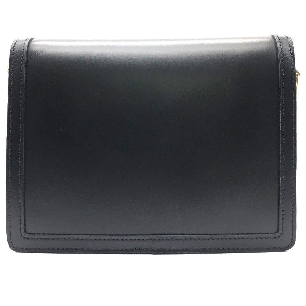 LOUIS VUITTON M55821 LV Lock Chain Dauphine MM 2-Way Shoulder Bag in Calfskin, Noir and Black