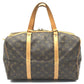 LOUIS VUITTON M41626 Monogram Sac Souple 35 Handbag/Boston Bag in Monogram Canvas, Unisex, Brown