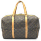 LOUIS VUITTON M41626 Monogram Sac Souple 35 Handbag/Boston Bag in Monogram Canvas, Unisex, Brown