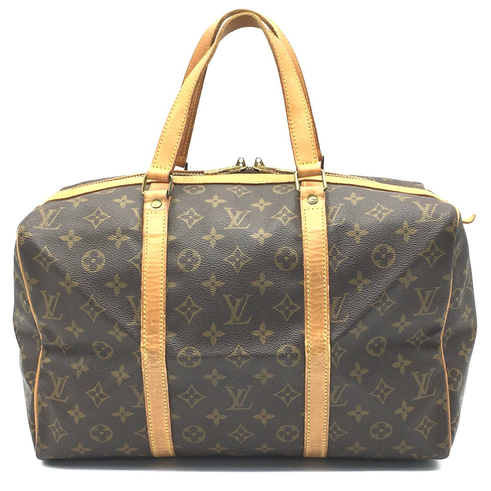 LOUIS VUITTON M41626 Monogram Sac Souple 35 Handbag/Boston Bag in Monogram Canvas, Unisex, Brown