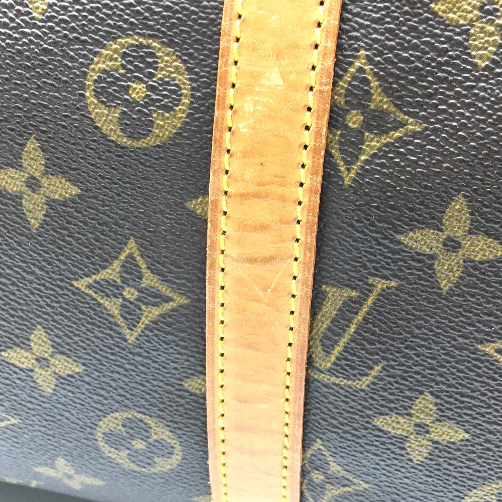 LOUIS VUITTON M41626 Monogram Sac Souple 35 Handbag/Boston Bag in Monogram Canvas, Unisex, Brown
