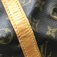 LOUIS VUITTON M41626 Monogram Sac Souple 35 Handbag/Boston Bag in Monogram Canvas, Unisex, Brown