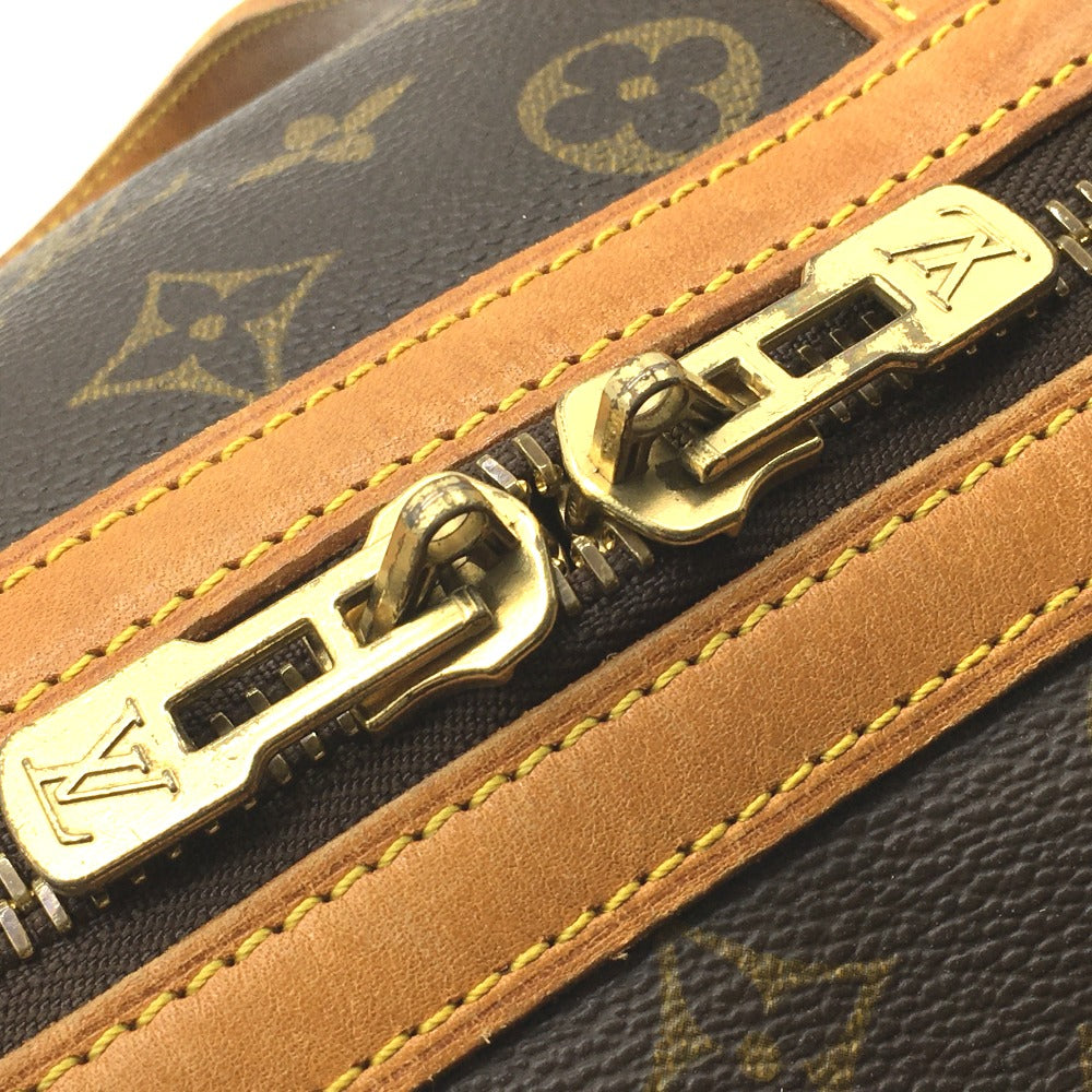 LOUIS VUITTON M41626 Monogram Sac Souple 35 Handbag/Boston Bag in Monogram Canvas, Unisex, Brown