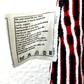 CHANEL P47925 Striped Summer Dress, Sleeveless, Rayon, Women's, Black, Black x Red x White