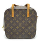 LOUIS VUITTON M47500 Monogram Spontini 2-Way Shoulder Bag in Monogram Canvas, Women's, Brown