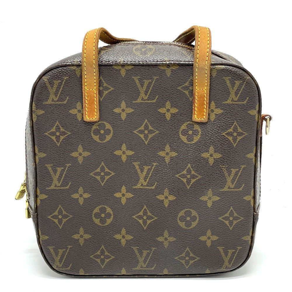 LOUIS VUITTON M47500 Monogram Spontini 2-Way Shoulder Bag in Monogram Canvas, Women's, Brown