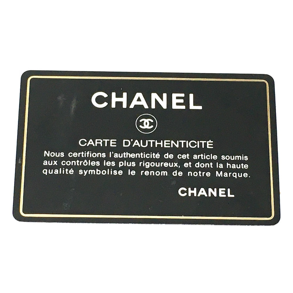 CHANEL ロゴ サコッシュ カバン 斜めがけ ショルダーバッグ ラムスキン ユニセックス ブラウン
