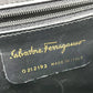 Salvatore Ferragamo O212193 Gancini 2-Way Mini Shoulder Bag in Black Leather