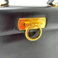 Salvatore Ferragamo O212193 Gancini 2-Way Mini Shoulder Bag in Black Leather