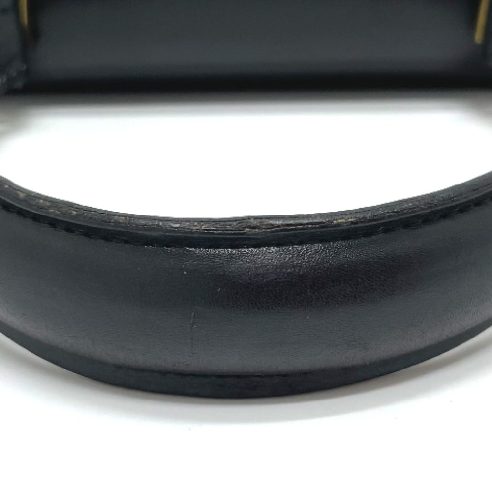 Salvatore Ferragamo O212193 Gancini 2-Way Mini Shoulder Bag in Black Leather
