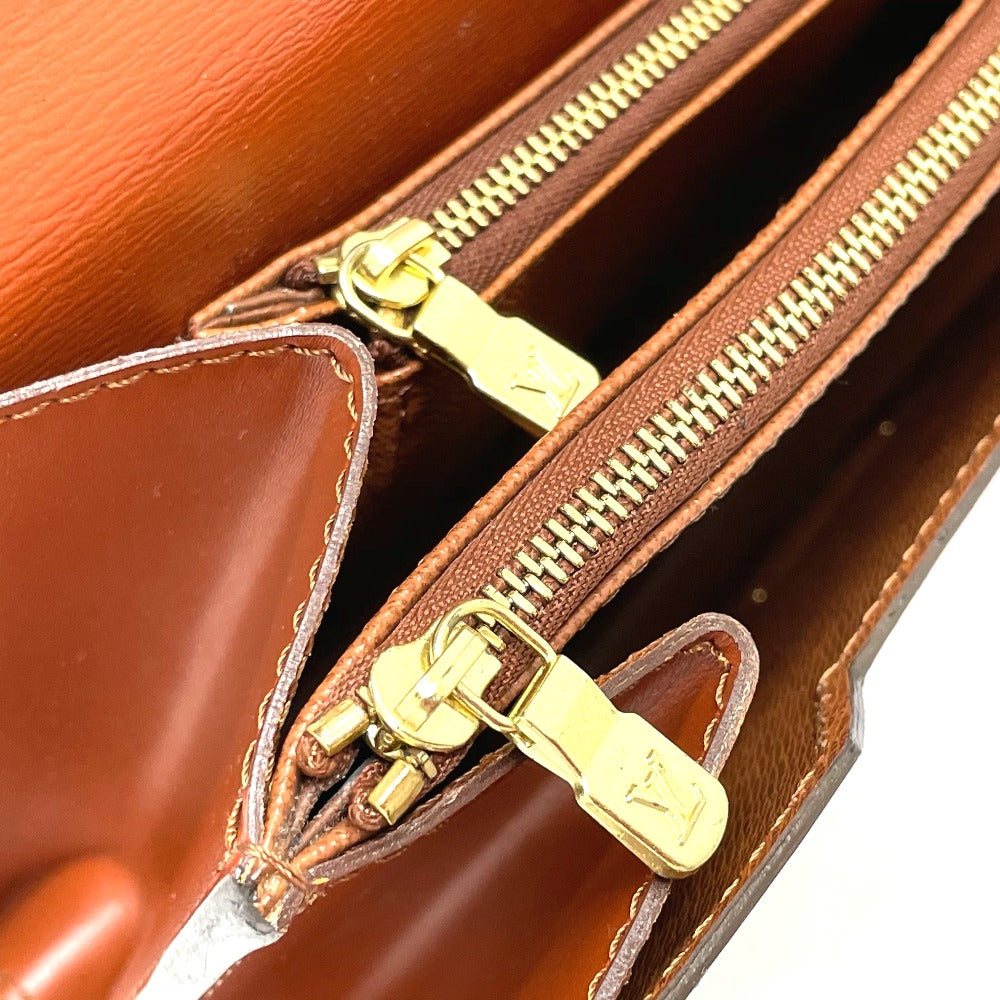 LOUIS VUITTON M52133 Epi Concorde Business Bag Handbag in Epi Leather, Kenya Brown