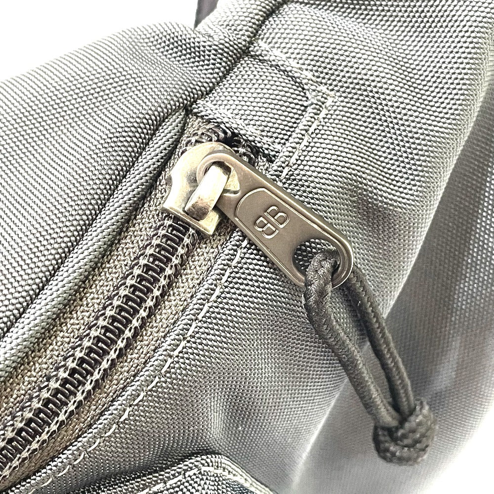 BALENCIAGA Explorer Waist Pouch (482389) - Unisex Nylon Belt Bag in Gray