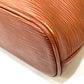 FENDI FF logo bag, 2-way shoulder bag, crossbody bag, handbag, leather, women's, brown