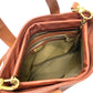 FENDI FF logo bag, 2-way shoulder bag, crossbody bag, handbag, leather, women's, brown