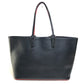 Christian Louboutin 1175113 ラージ カバタ カバン ショルダーバッグ トートバッグ レザー ユニセックス ブラック×レッド