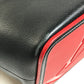 Christian Louboutin 1175113 ラージ カバタ カバン ショルダーバッグ トートバッグ レザー ユニセックス ブラック×レッド