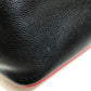 Christian Louboutin 1175113 ラージ カバタ カバン ショルダーバッグ トートバッグ レザー ユニセックス ブラック×レッド