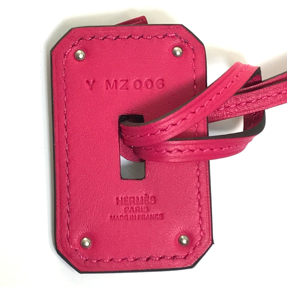 HERMES Pendant O'Kelly GM O'Kelly GM Accessories Necklace Vaux Swift Ladies Rose Mexico Pink
