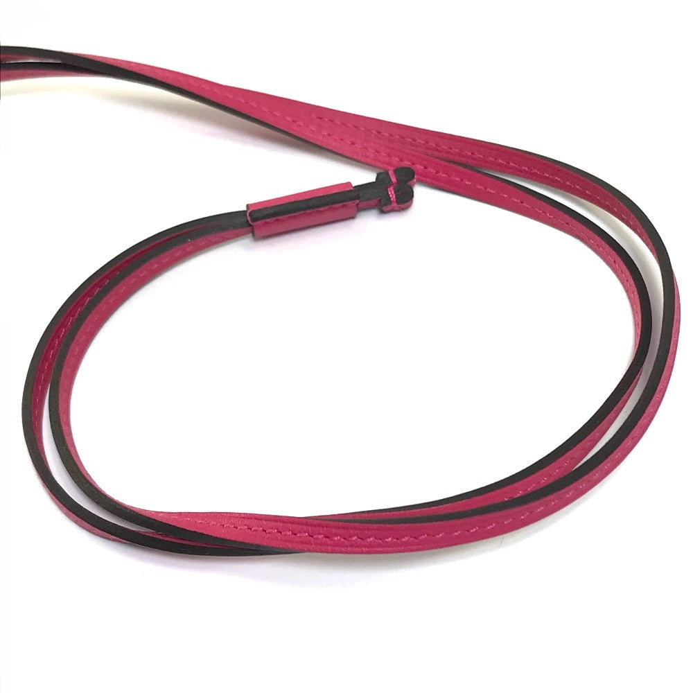 HERMES Pendant O'Kelly GM O'Kelly GM Accessories Necklace Vaux Swift Ladies Rose Mexico Pink