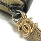 CHANEL Gradient Matelasse Long Wallet with Round Zipper, Lambskin, Women's, Gold and Brown