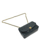 CHANEL CC Coco Mark Diana 22 Single Chain Shoulder Bag in Lambskin, Black